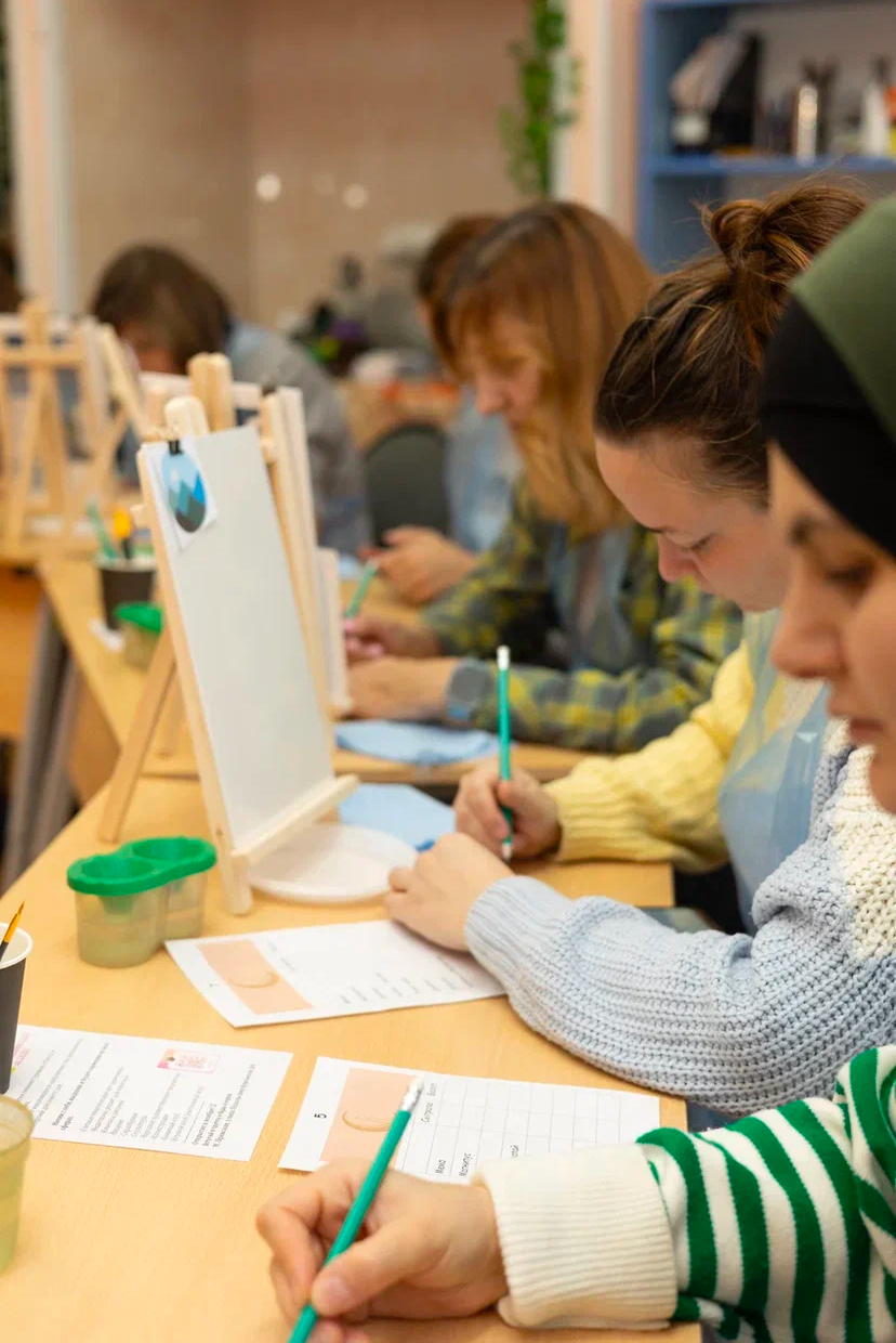 «Аура тепла» Иллюстрация ( Женский клуб)